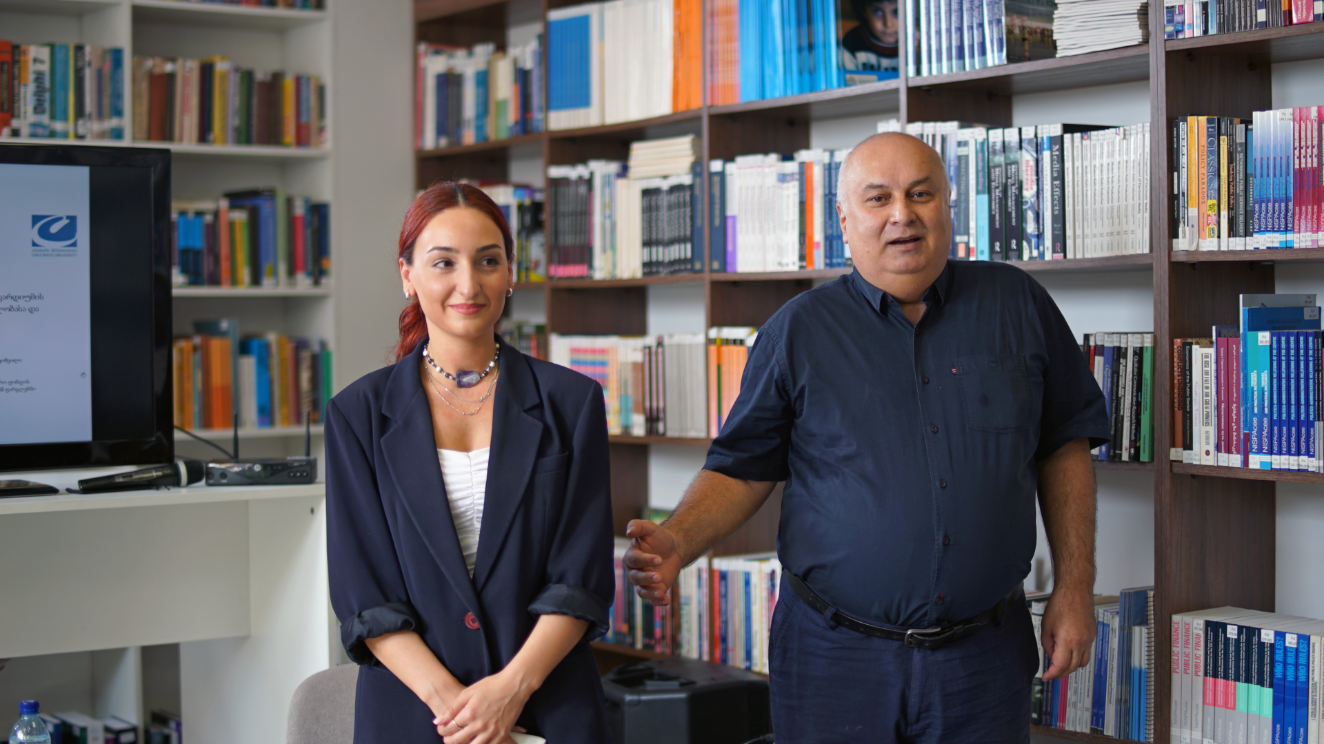 რუსთაველის ეროვნული სამეცნიერო ფონდის საგრანტო კვლევის შედეგების პრეზენტაცია